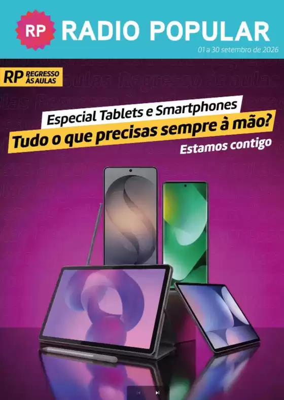Folheto Radio Popular em Batalha | Tudo o que precisas sempre a mau! | 2026-09-01T00:00:00.000Z - 2026-09-30T00:00:00.000Z