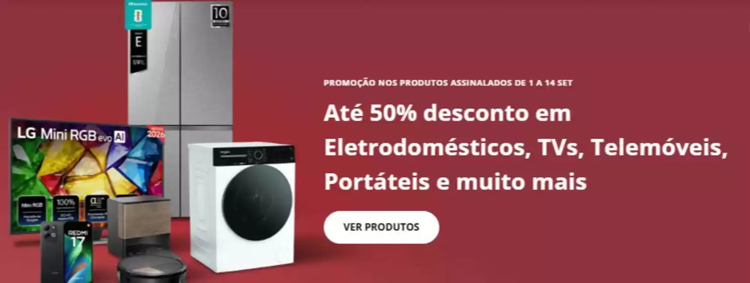 Catálogo Worten em Arca (Oliveira de Frades) | Até 50% Desconto | 2026-09-01T00:00:00.000Z - 2026-09-14T00:00:00.000Z