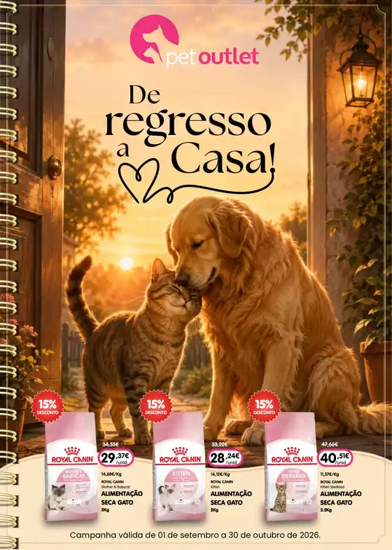 Catálogo Petoutlet | De regresso a Casa! | 2026-09-01T00:00:00.000Z - 2026-10-31T00:00:00.000Z