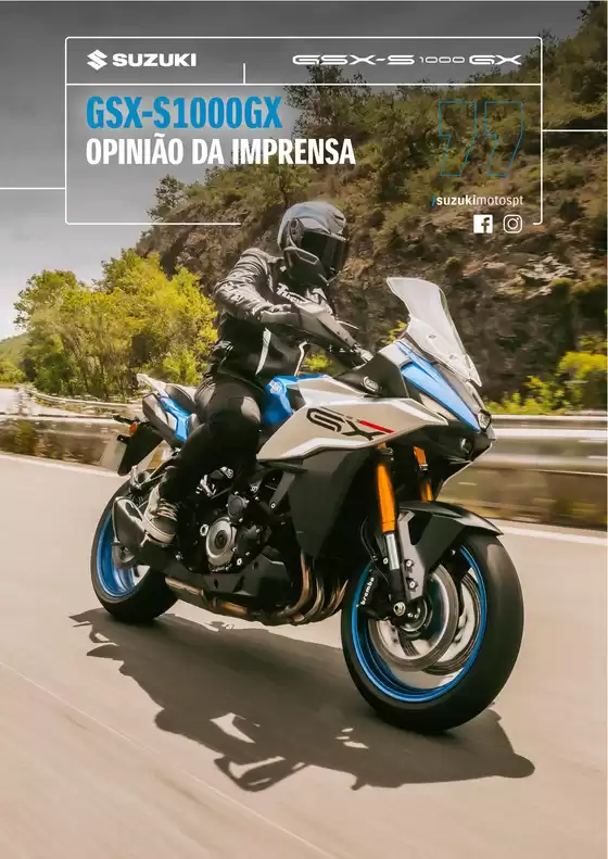 Folheto Suzuki em Reguengos de Monsaraz | Suzuki GSX-S1000 GX | 2026-09-01T00:00:00.000Z - 2026-12-31T00:00:00.000Z