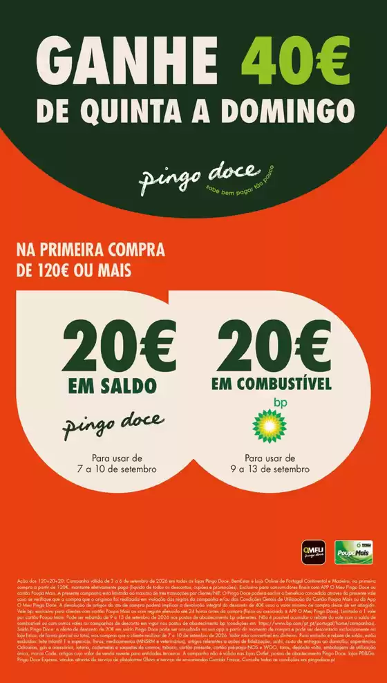 Catálogo Pingo Doce em São João do Monte | Folheto Poupe Esta Semana Lojas Grandes | 2026-09-03T00:00:00.000Z - 2026-09-13T00:00:00.000Z