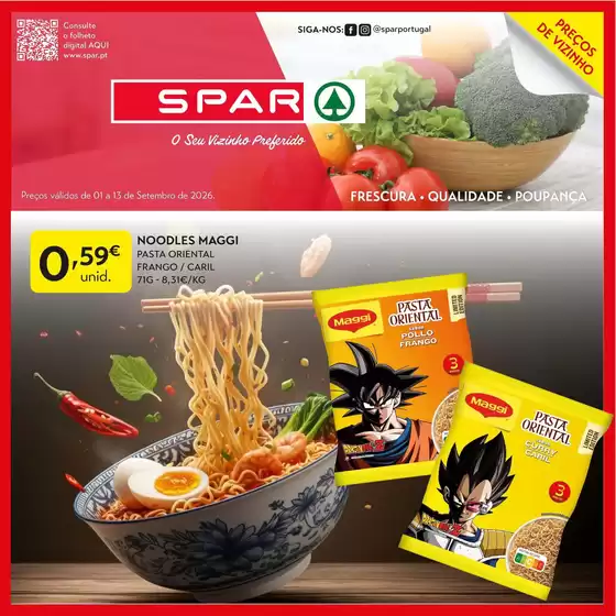 Catálogo SPAR | Melhores ofertas para compradores poupados | 2026-09-01T00:00:00.000Z - 2026-09-13T00:00:00.000Z