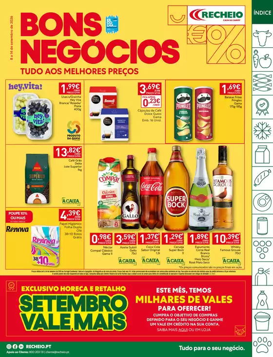 Catálogo Recheio | Recheio Bons Negócios | 2026-09-08T00:00:00.000Z - 2026-09-14T00:00:00.000Z