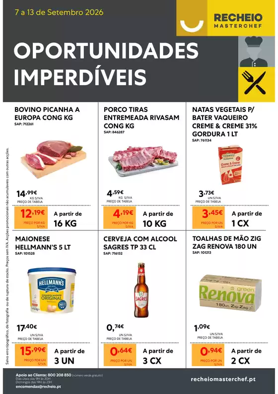 Catálogo Recheio | Recheio Oportunidades Imperdíveis | 2026-09-07T00:00:00.000Z - 2026-09-13T00:00:00.000Z