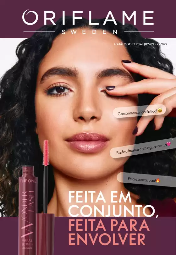 Catálogo Oriflame em São Nicolau (Oporto) | Melhores ofertas para todos os clientes | 2026-09-09T00:00:00.000Z - 2026-09-29T00:00:00.000Z