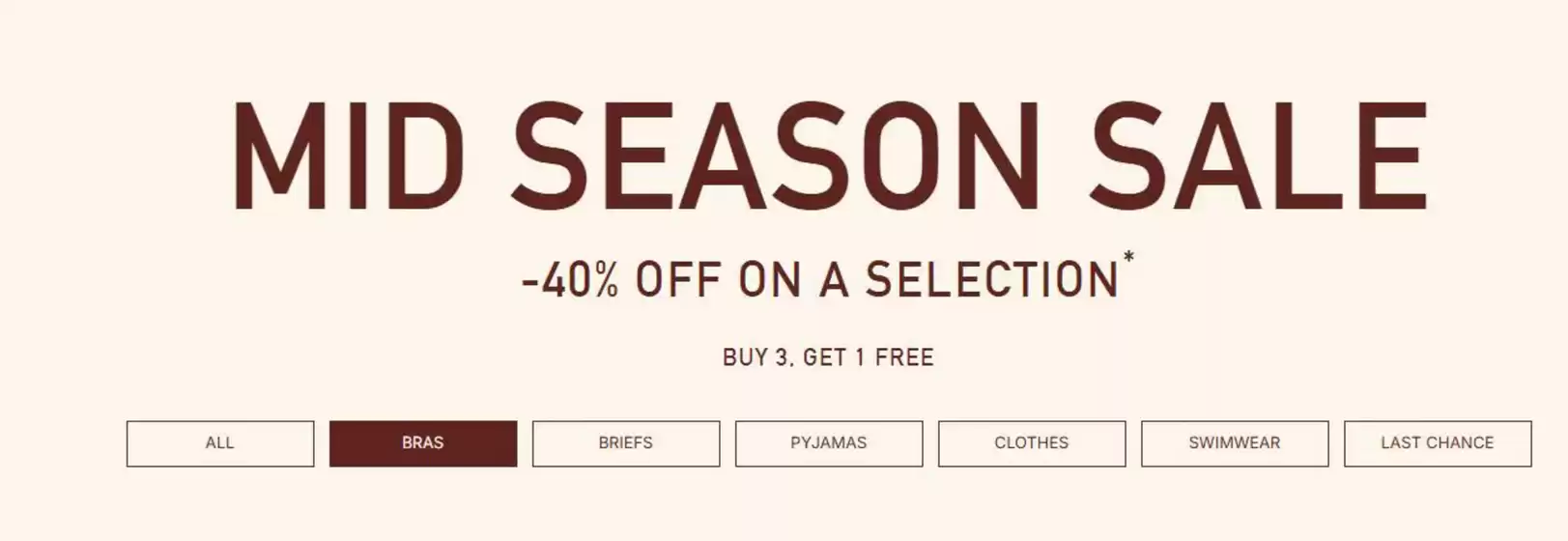 Catálogo Etam | Mid season sale | 2026-09-09T00:00:00.000Z - 2026-09-23T00:00:00.000Z