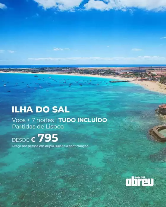 Catálogo Abreu | Ilha do sal | 2026-09-10T00:00:00.000Z - 2026-09-24T00:00:00.000Z