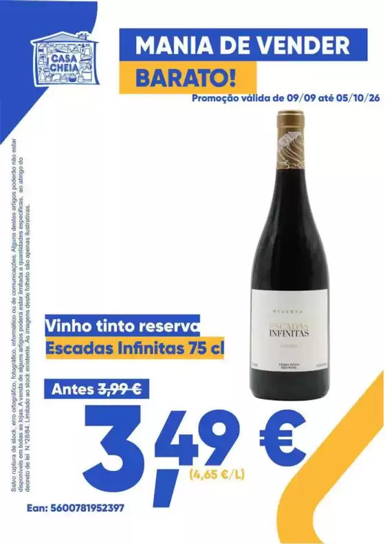 Catálogo Casa Cheia | Melhores ofertas para compradores poupados | 2026-09-09T00:00:00.000Z - 2026-10-05T00:00:00.000Z