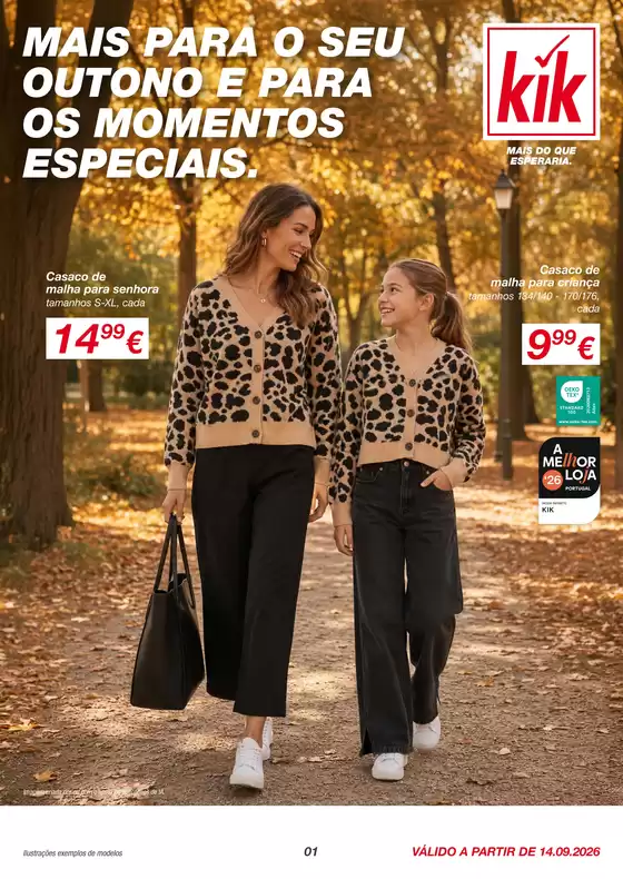 Catálogo KIK | Mais para o seu outono e os momentos especiais | 2026-09-11T00:00:00.000Z - 2026-09-20T00:00:00.000Z