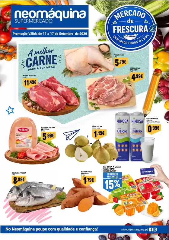 Catálogo Neomáquina | Mercado da Frescura até 17 de Set | 2026-09-14T00:00:00.000Z - 2026-09-17T00:00:00.000Z