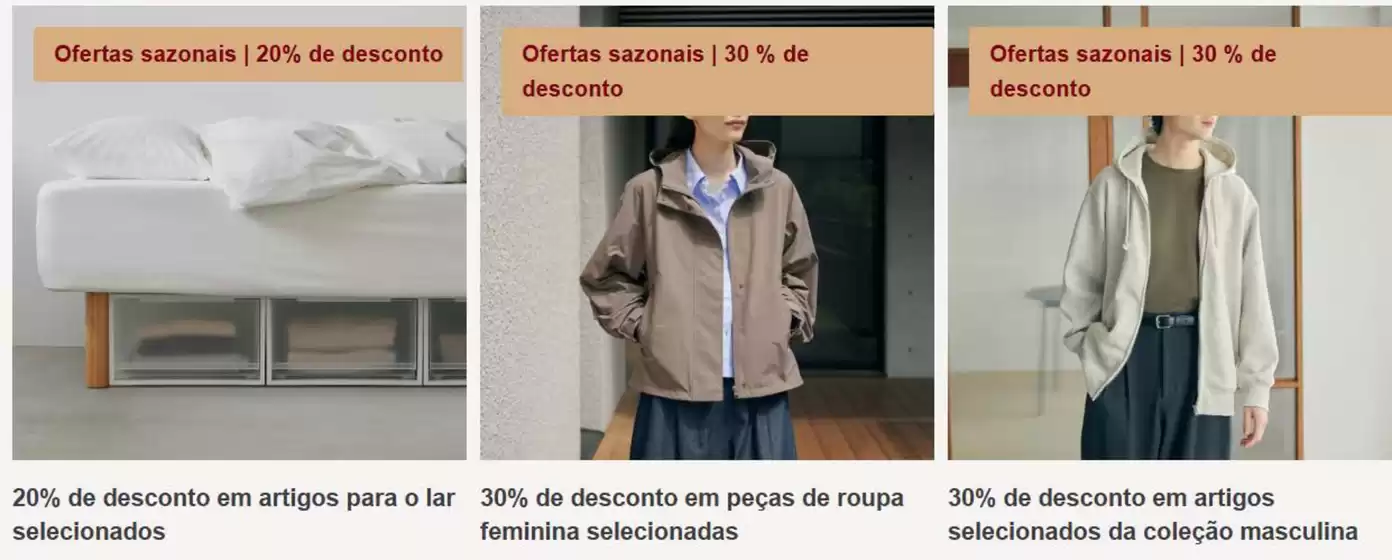 Folheto Muji em Ovar | Promoções | 2026-09-14T00:00:00.000Z - 2026-09-20T00:00:00.000Z