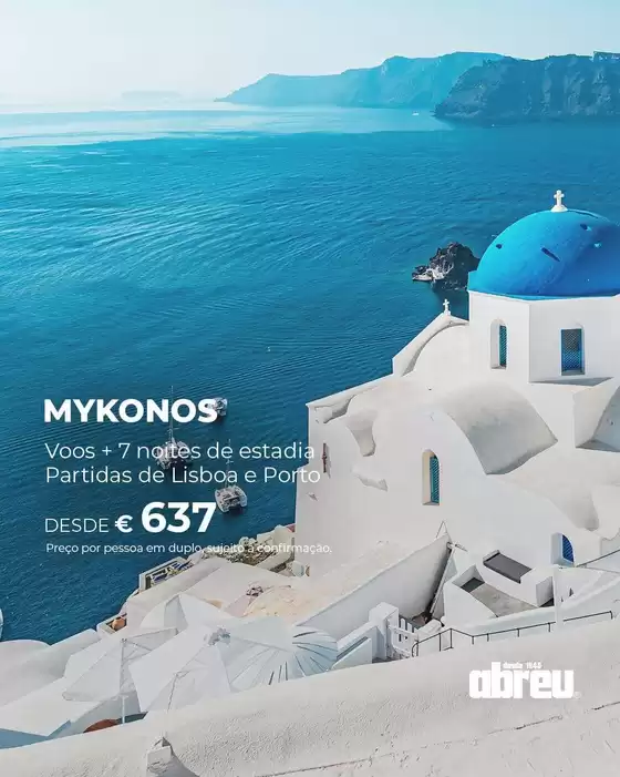 Catálogo Abreu em Santa Marta | Mykonos | 2026-09-15T00:00:00.000Z - 2026-09-29T00:00:00.000Z