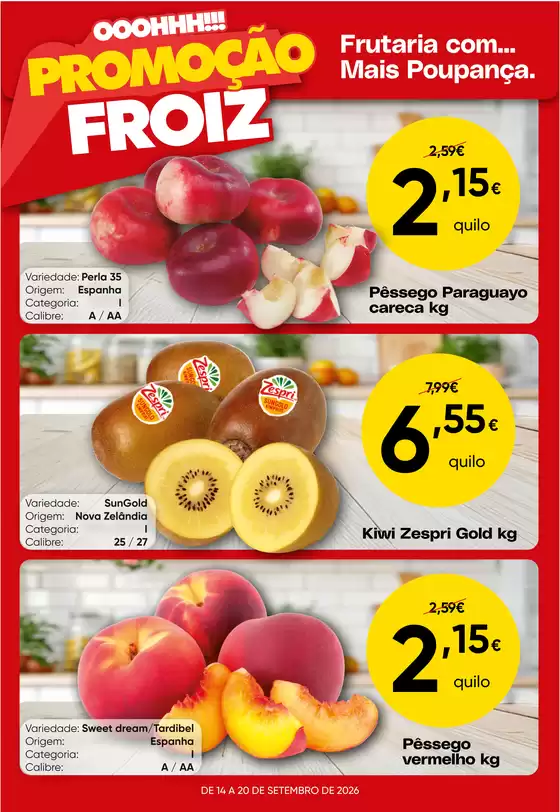 Catálogo Froiz em Madalena | Promoção da semana | 2026-09-16T00:00:00.000Z - 2026-09-20T00:00:00.000Z