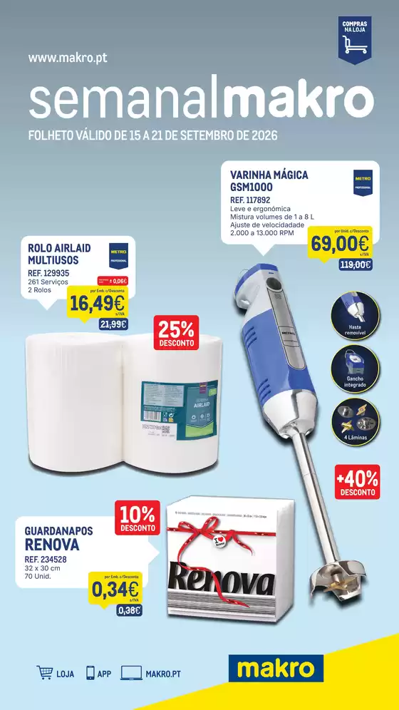 Folheto Makro em Vendas Novas | Semanal Makro 38 | 2026-09-16T00:00:00.000Z - 2026-09-21T00:00:00.000Z