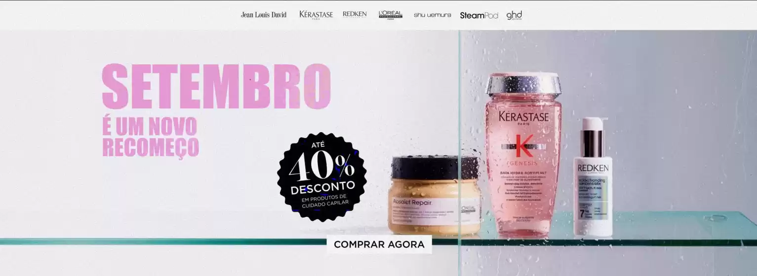 Catálogo Jean Louis David | Até 40% desconto | 2026-09-16T00:00:00.000Z - 2026-09-30T00:00:00.000Z
