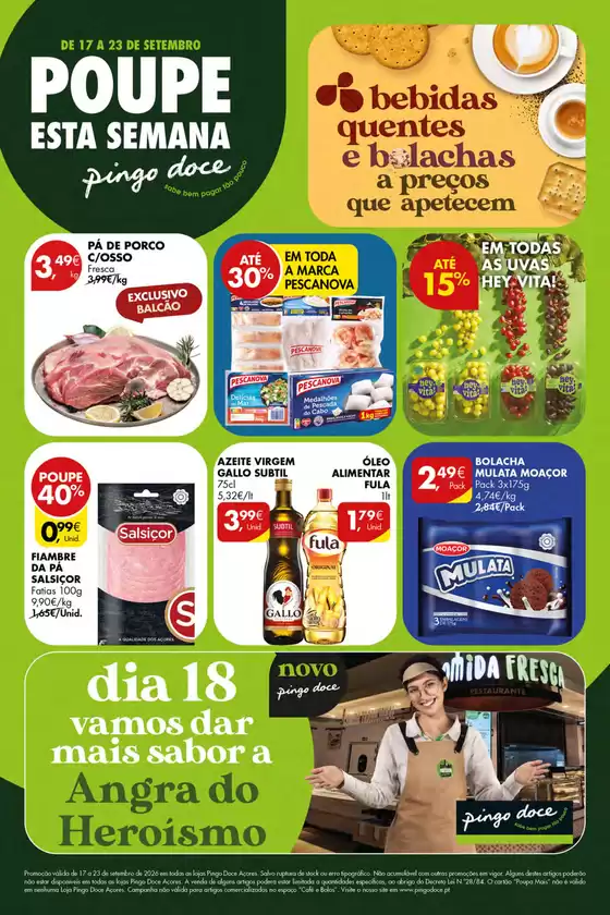 Catálogo Pingo Doce | Folheto Poupe Esta Semana Açores | 2026-09-17T00:00:00.000Z - 2026-09-23T00:00:00.000Z