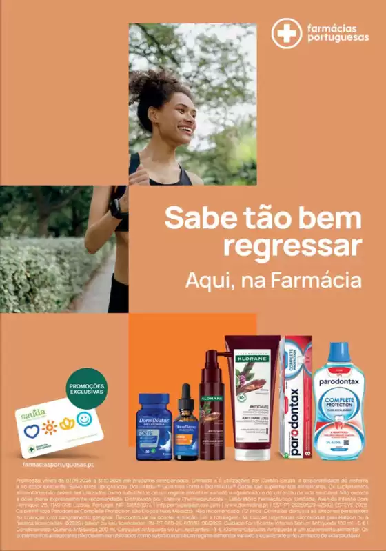 Catálogo Farmácias Portuguesas | Sabe tão bem regressar | 2026-09-17T00:00:00.000Z - 2026-10-31T00:00:00.000Z