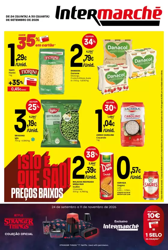 Catálogo Intermarché | Isto é que são preços BAIXOS. | 2026-09-24T00:00:00.000Z - 2026-09-30T00:00:00.000Z
