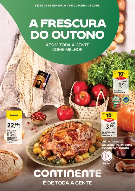 Catálogo Continente | A frescura de outono | 2026-09-22T00:00:00.000Z - 2026-10-04T00:00:00.000Z
