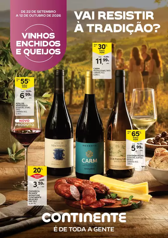 Catálogo Continente | Açores: Vinhos, Enchidos e Queijos | 2026-09-22T00:00:00.000Z - 2026-10-12T00:00:00.000Z
