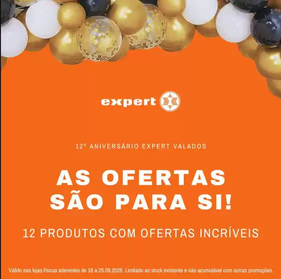 Catálogo Expert | As ofertas são para si! | 2026-09-23T00:00:00.000Z - 2026-09-25T00:00:00.000Z