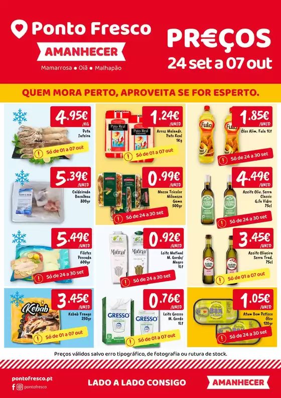 Catálogo Ponto Fresco | Folheto Ponto Fresco | 2026-09-24T00:00:00.000Z - 2026-10-07T00:00:00.000Z