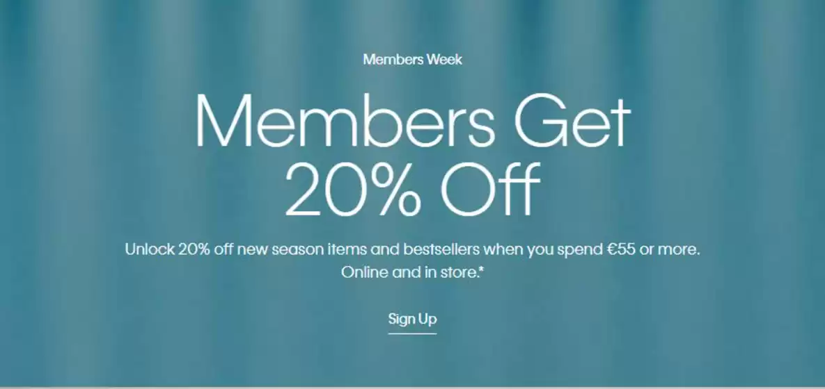 Catálogo Calvin klein | Members Get 20% Off | 2026-09-25T00:00:00.000Z - 2026-10-09T00:00:00.000Z