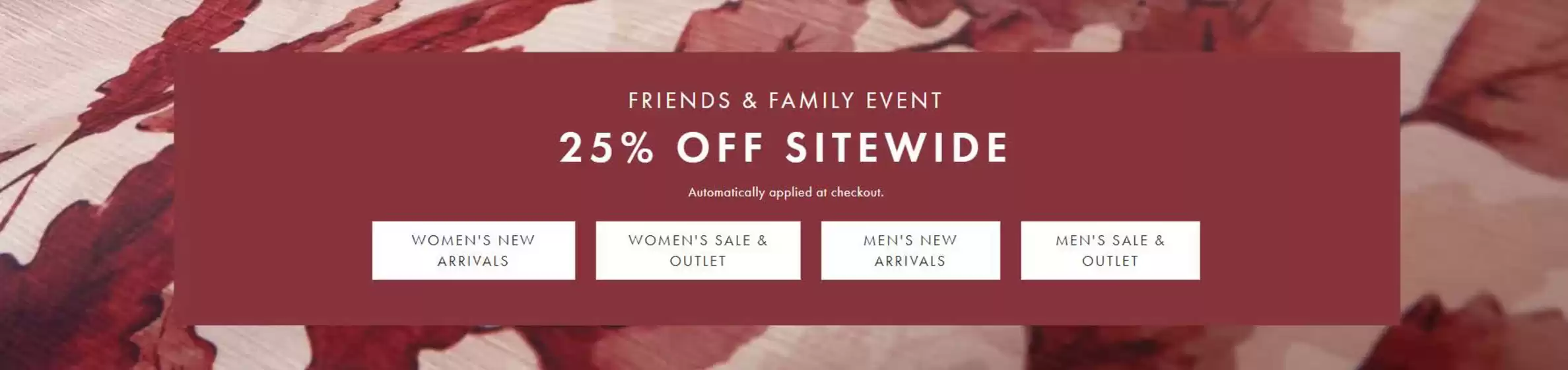 Catálogo Ted Baker | 25% off sitewide | 2026-09-25T00:00:00.000Z - 2026-10-09T00:00:00.000Z