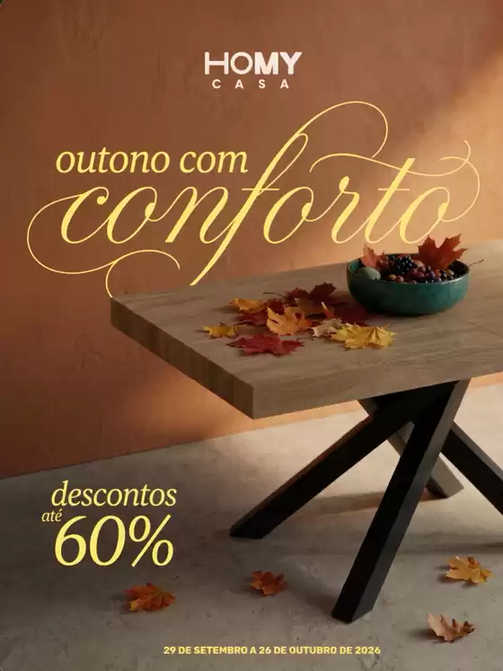 Catálogo HOMYCASA | Outono com Conforto | 2026-09-29T00:00:00.000Z - 2026-10-26T00:00:00.000Z