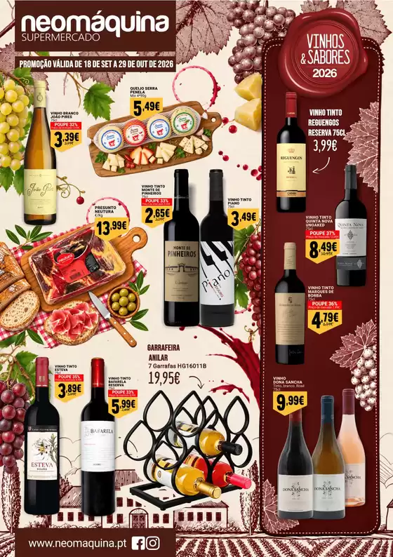 Catálogo Neomáquina em Ruivos | Especial Vinhos e sabores 2026 até 29 Out | 2026-09-18T00:00:00.000Z - 2026-10-29T00:00:00.000Z