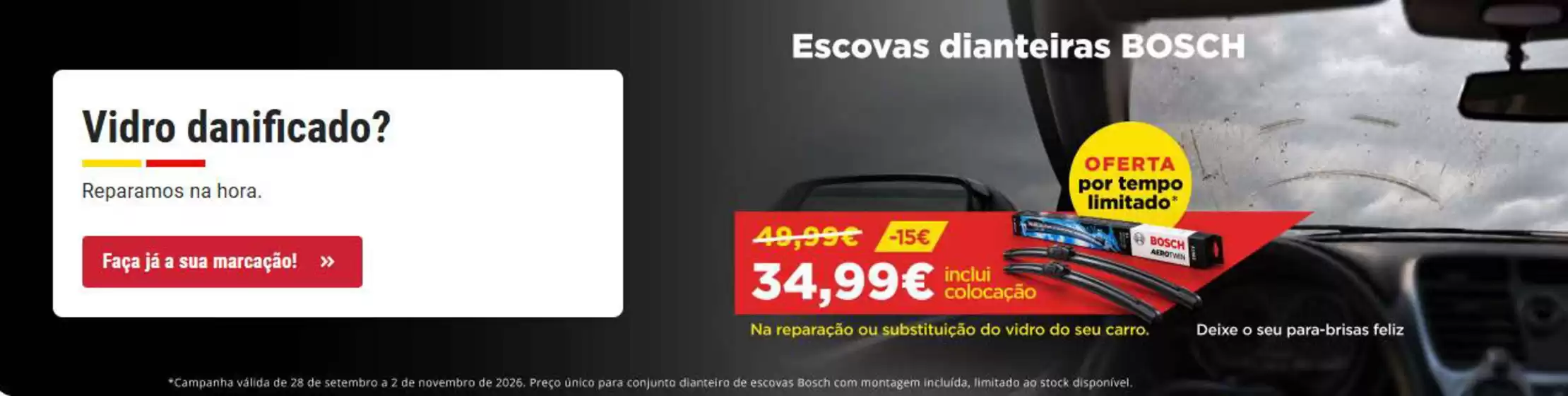 Catálogo Carglass em Travanca de Tavares | Oferta | 2026-09-29T00:00:00.000Z - 2026-11-02T00:00:00.000Z
