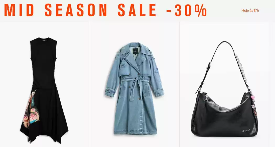 Catálogo Desigual | Mid season sale 30% | 2026-09-29T00:00:00.000Z - 2026-10-11T00:00:00.000Z