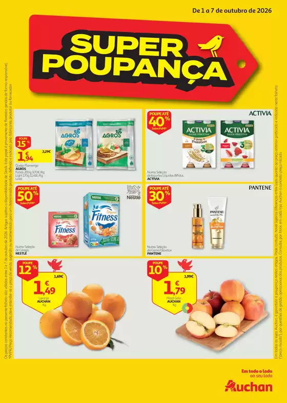 Catálogo Auchan em Terroso | Super Poupança | 2026-10-01T00:00:00.000Z - 2026-10-07T00:00:00.000Z