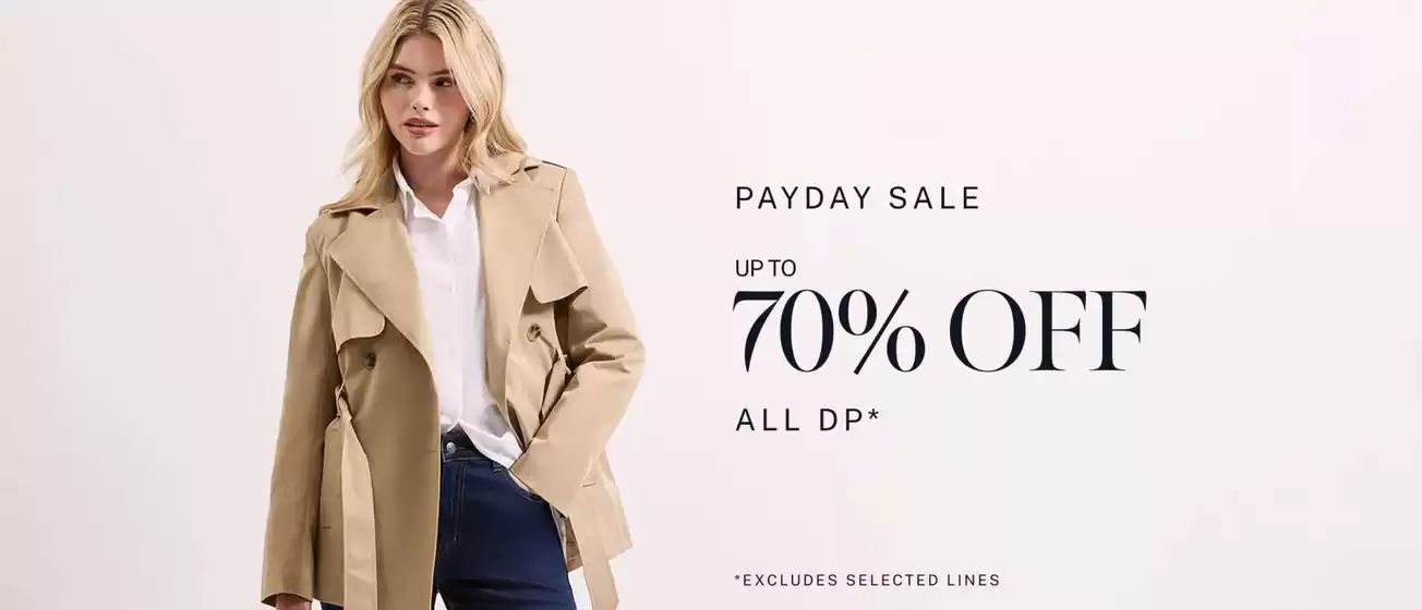Catálogo Dorothy Perkins | Promoções | 2026-09-29T00:00:00.000Z - 2026-10-13T00:00:00.000Z