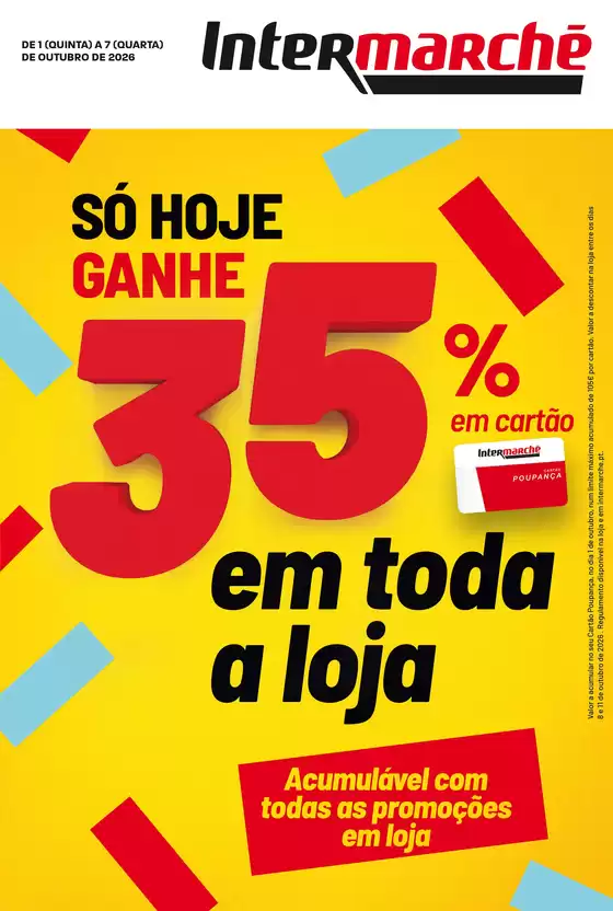 Catálogo Intermarché em Muge | Isto é que são preços BAIXOS. | 2026-10-01T00:00:00.000Z - 2026-10-07T00:00:00.000Z