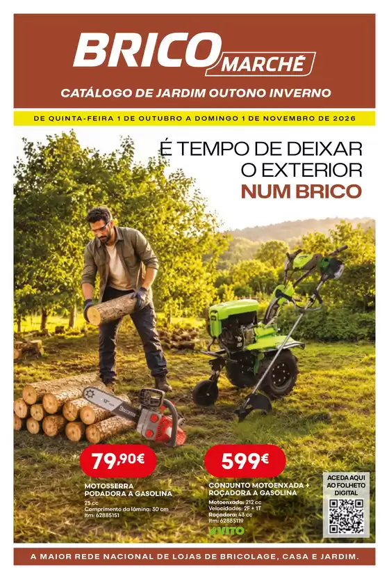 Catálogo Bricomarché | Folheto 14 - Catálogo de Jardim Outuno Inverno | 2026-10-02T00:00:00.000Z - 2026-11-01T00:00:00.000Z