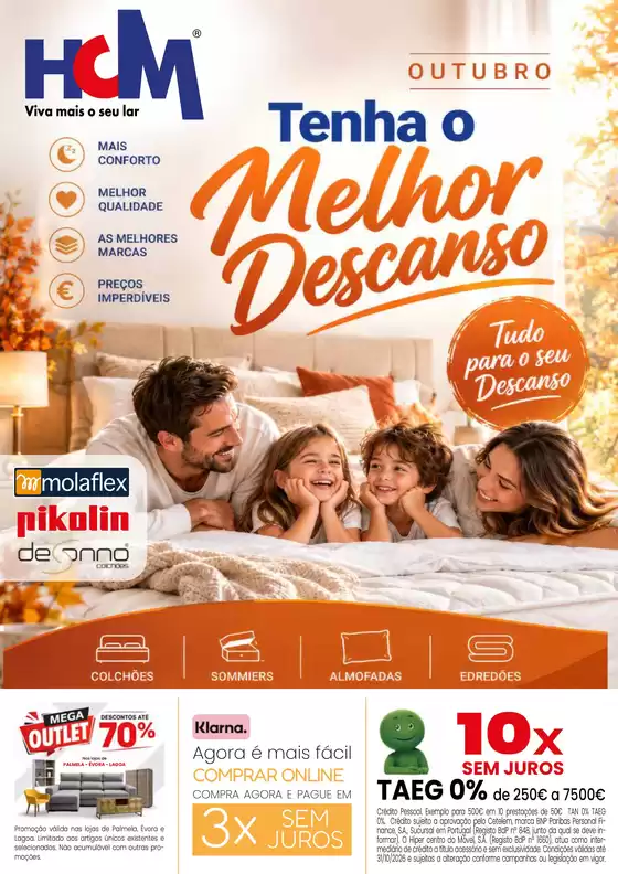 Catálogo Hiper Centro do Móvel | Melhor Descanso | 2026-10-02T00:00:00.000Z - 2026-10-31T00:00:00.000Z