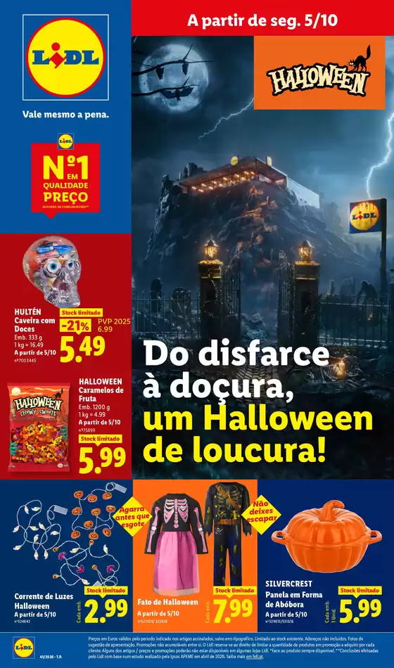 Catálogo Lidl | Halloween | 2026-10-05T00:00:00.000Z - 2026-11-01T00:00:00.000Z