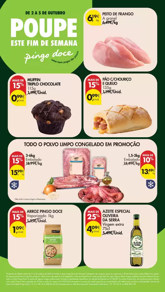 Catálogo Pingo Doce em Paio Mendes | Folheto Poupe Este Fim de Semana | 2026-10-02T00:00:00.000Z - 2026-10-05T00:00:00.000Z