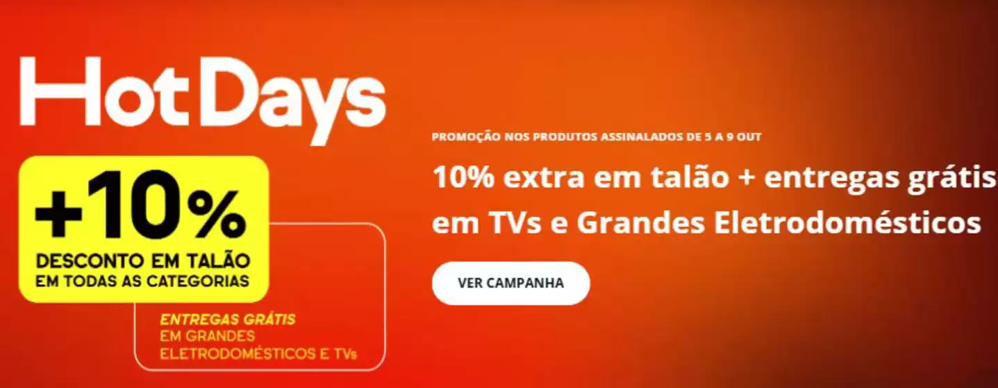 Folheto Worten em Évora | Hot Days | 2026-10-05T00:00:00.000Z - 2026-10-09T00:00:00.000Z