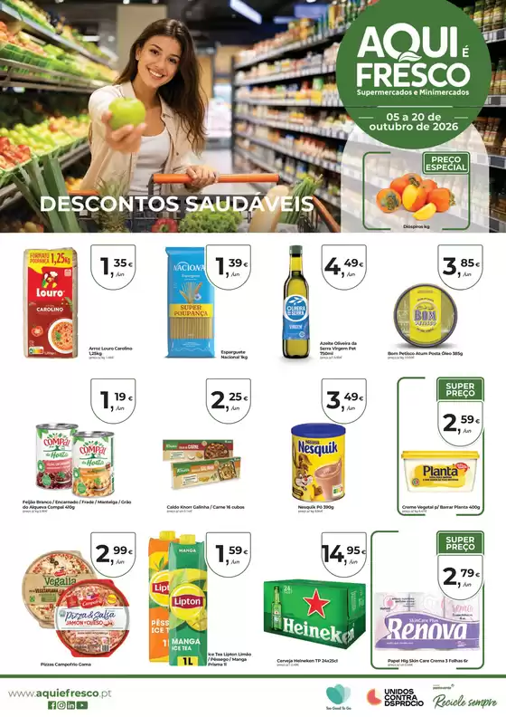 Catálogo Aqui é Fresco em Chafé | Folheto n20 Set descontos saudaveis | 2026-10-06T00:00:00.000Z - 2026-10-20T00:00:00.000Z