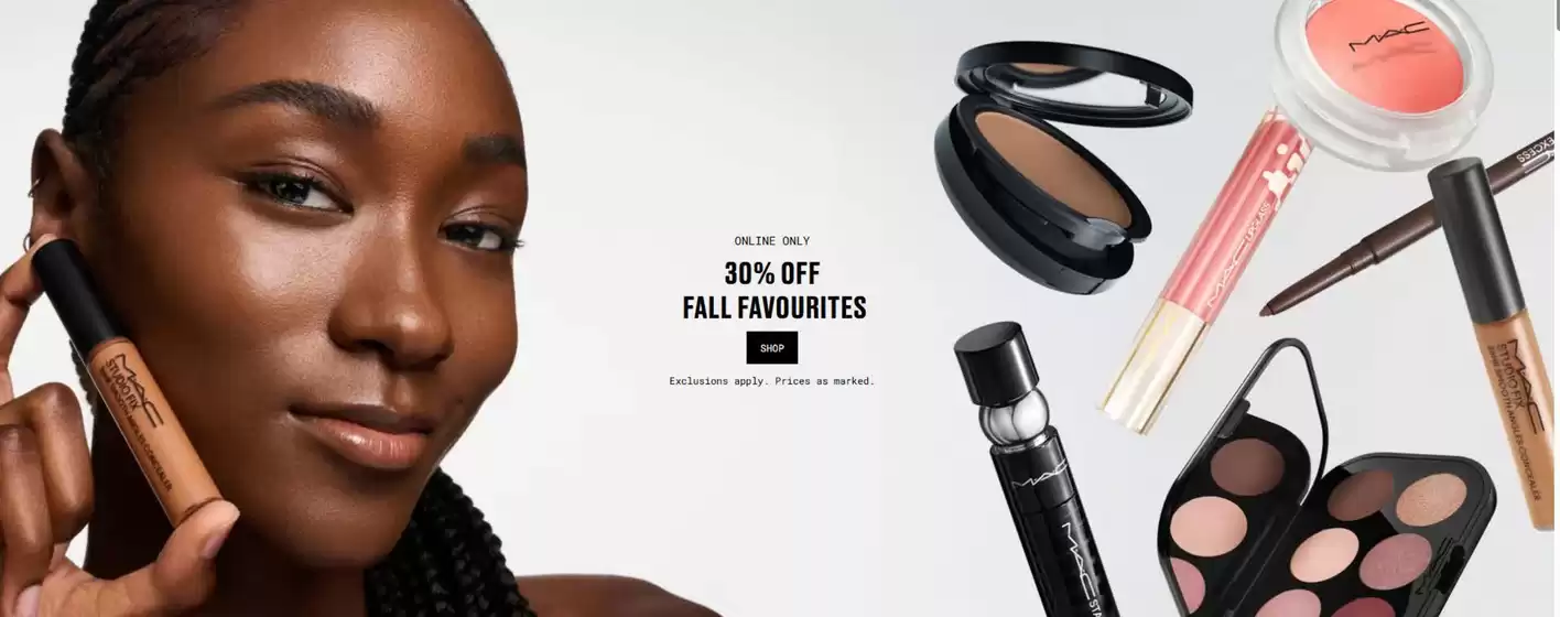 Catálogo MAC em Pindelo dos Milagres | 30% off fall favourites | 2026-10-06T00:00:00.000Z - 2026-10-20T00:00:00.000Z