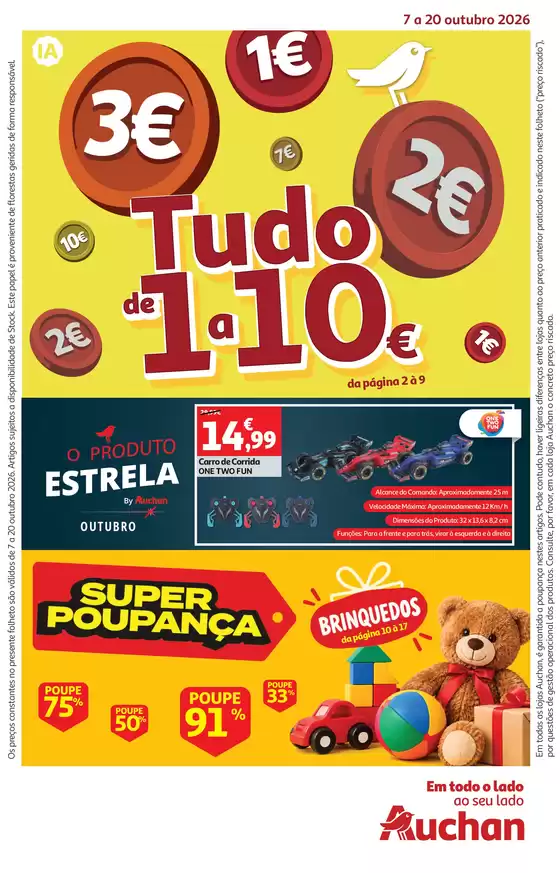 Catálogo Auchan em Perafita | Preços Redondos + Terra do Nunca | 2026-10-07T00:00:00.000Z - 2026-10-20T00:00:00.000Z