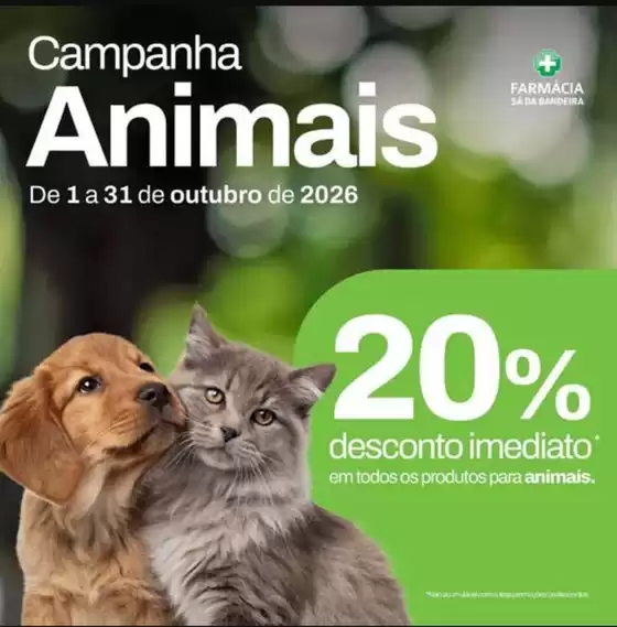 Folheto Farmácia Sá Bandeira em Valbom | Promoções | 2026-10-08T00:00:00.000Z - 2026-10-31T00:00:00.000Z