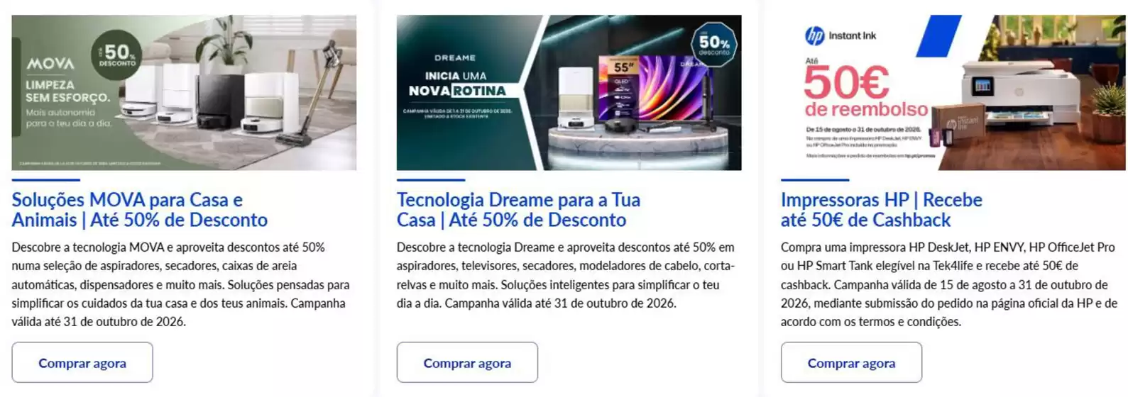 Catálogo Tek4life | Promoções | 2026-10-08T00:00:00.000Z - 2026-10-31T00:00:00.000Z