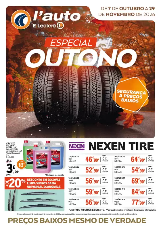 Catálogo E.Leclerc em Vinhós (Peso da Régua) | Melhores ofertas para todos os caçadores de pechinchas | 2026-10-07T00:00:00.000Z - 2026-11-29T00:00:00.000Z