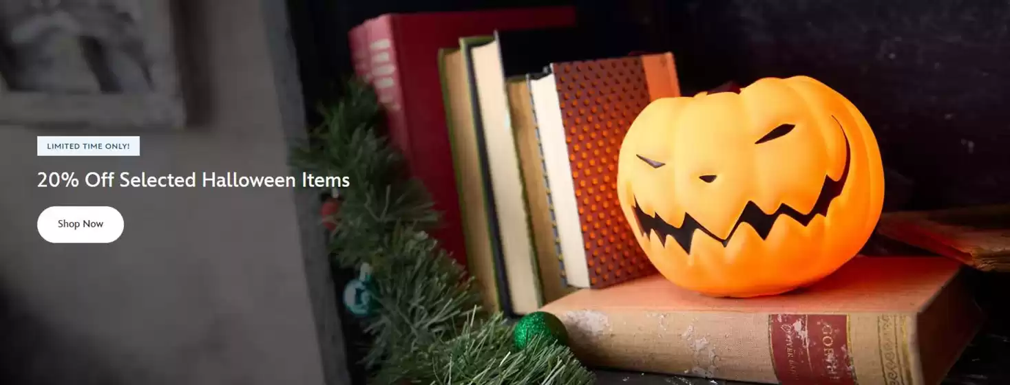 Catálogo Disney Store | 20% Off Selected Halloween Items | 2026-10-12T00:00:00.000Z - 2026-10-19T00:00:00.000Z
