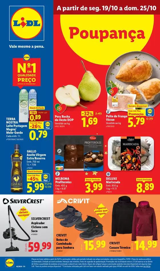 Catálogo Lidl | A partir de 1910 | 2026-10-16T00:00:00.000Z - 2026-10-25T00:00:00.000Z