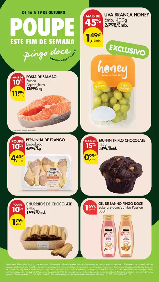 Catálogo Pingo Doce em Outeiro da Cortiçada | Folheto Poupe Este Fim de Semana | 2026-10-19T00:00:00.000Z - 2026-10-19T00:00:00.000Z