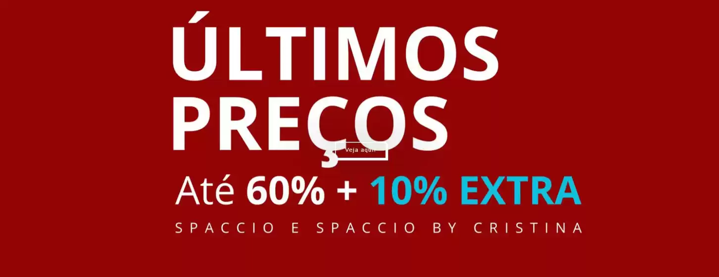 Catálogo Spaccio | Promoçõe | 2026-10-19T00:00:00.000Z - 2026-11-02T00:00:00.000Z